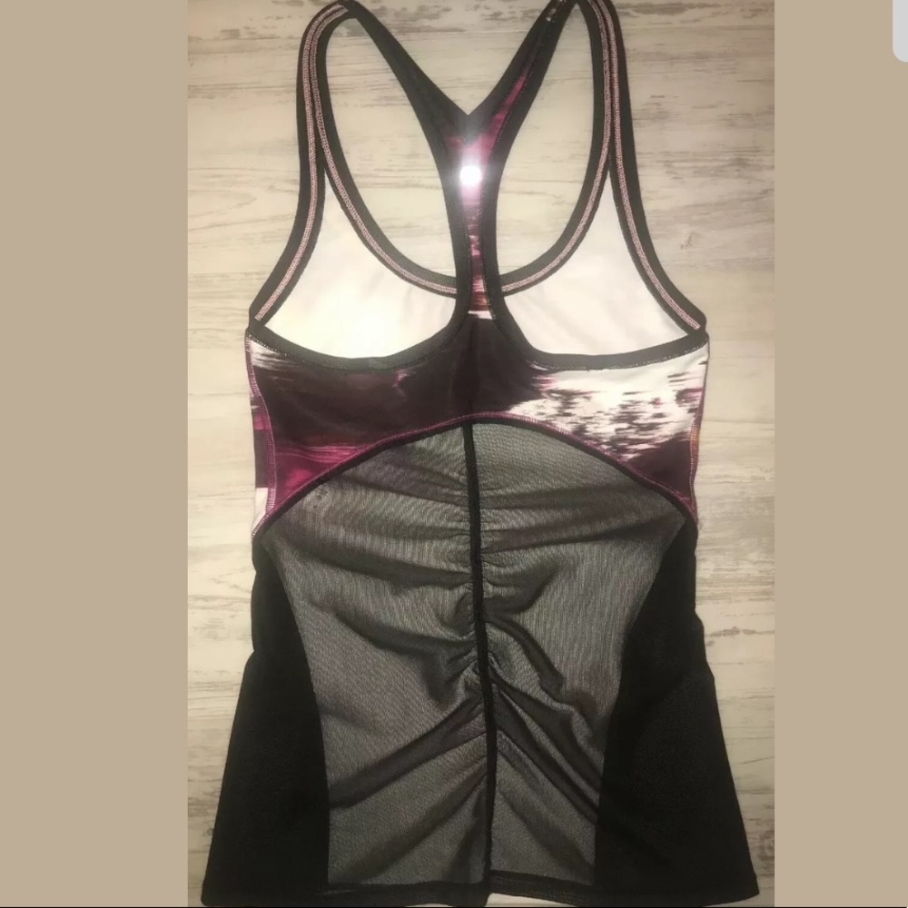 LN Lululemon Shine On Cool Racerback Mesh Tank 4
